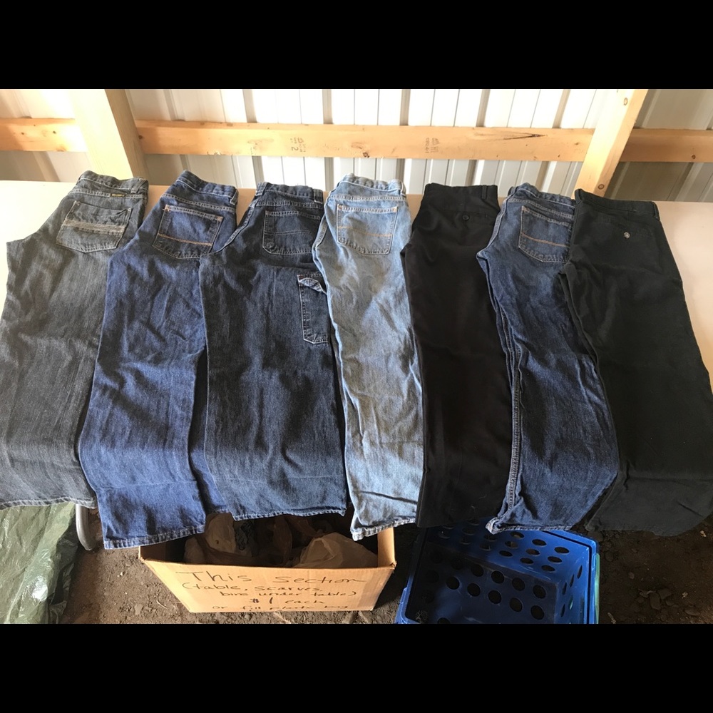 Set of 7 Boys’ Size 14 Regular Pants
